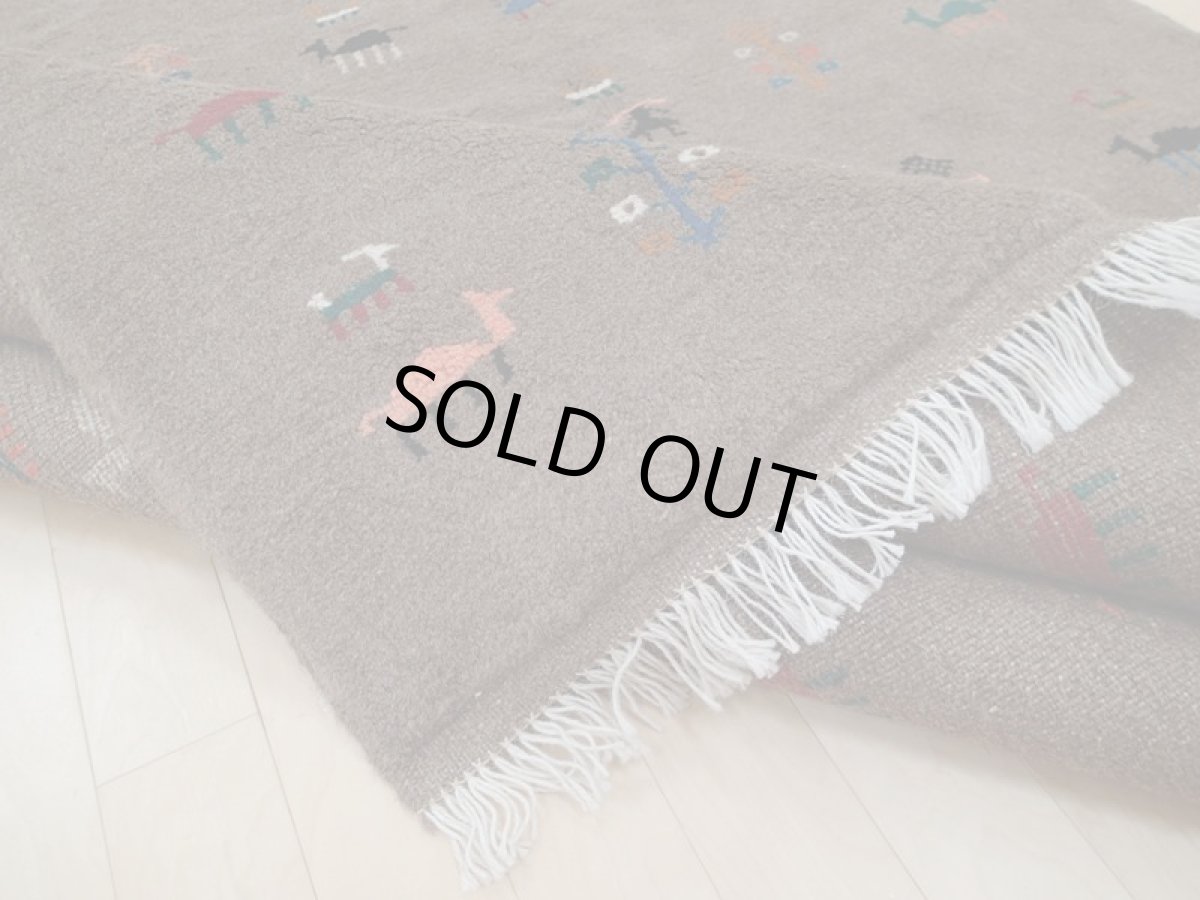 画像14: 新品 ペルシャ ギャッベ  縦2.1m 3.2? リビング ダイニング 2人掛けソファ サイズ 208 × 155 cm A167 肉厚 天然 ウール ギャベ 手織り ハンドメイド ラグ 絨毯 カーペット 茶 ブラウン リビングダイニングルームやベッドサイドに (14)