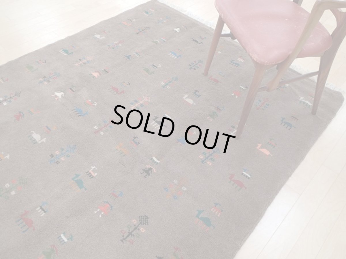 画像4: 新品 ペルシャ ギャッベ  縦2.1m 3.2? リビング ダイニング 2人掛けソファ サイズ 208 × 155 cm A167 肉厚 天然 ウール ギャベ 手織り ハンドメイド ラグ 絨毯 カーペット 茶 ブラウン リビングダイニングルームやベッドサイドに (4)