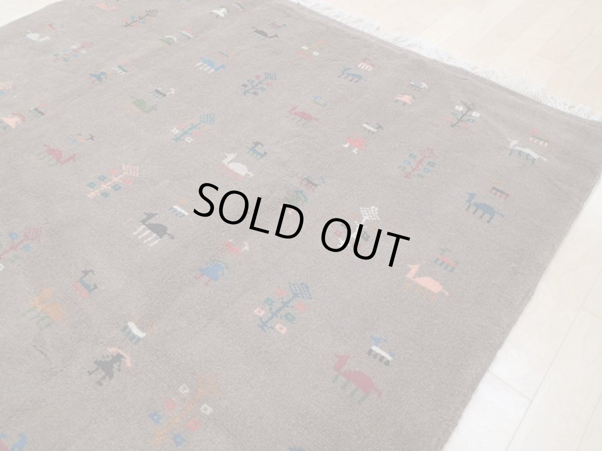 画像8: 新品 ペルシャ ギャッベ  縦2.1m 3.2? リビング ダイニング 2人掛けソファ サイズ 208 × 155 cm A167 肉厚 天然 ウール ギャベ 手織り ハンドメイド ラグ 絨毯 カーペット 茶 ブラウン リビングダイニングルームやベッドサイドに (8)