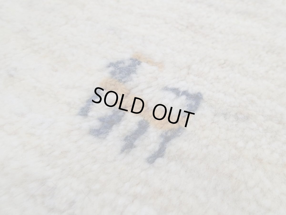 画像12: 新品 ペルシャ ギャッベ  縦2m 3? リビング ダイニング 2人掛けソファ サイズ 192 × 145 cm A170 肉厚 天然 ウール ギャベ 手織り ハンドメイド ラグ 絨毯 カーペット 生成り色 クリーム色 リビングダイニングルームやベッドサイドに (12)