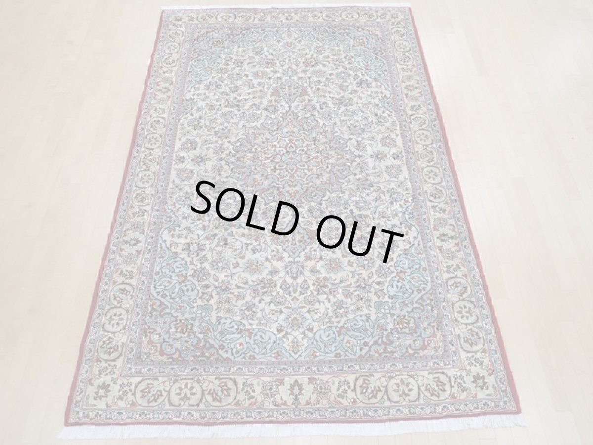 画像5: 良品 ペルシャ 絨毯 ナジャファバド 縦3.2m 6.6㎡ 6帖 リビング ダイニング 3人掛けソファ コーナーソファ 大判 サイズ 312 x 208 cm No.a8 肉厚 天然 ウール 手織り トライバル ラグ 敷物 マット カーペット 赤 メダリオン ヴィンテージ ビンテージ b-a8-312208h046-038 (5)