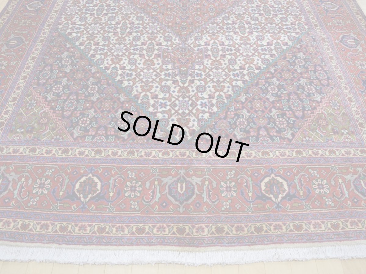 画像7: 良品 ペルシャ 絨毯 タブリーズ 縦3m 6? 6帖 リビング ダイニング 3人掛けソファ コーナーソファ 大判 サイズ 300 x 200 cm a157 手織り トライバル ラグ 天然 ウール 敷物 マット カーペット マヒ ヘラティ 柄 ヴィンテージ ビンテージ (7)