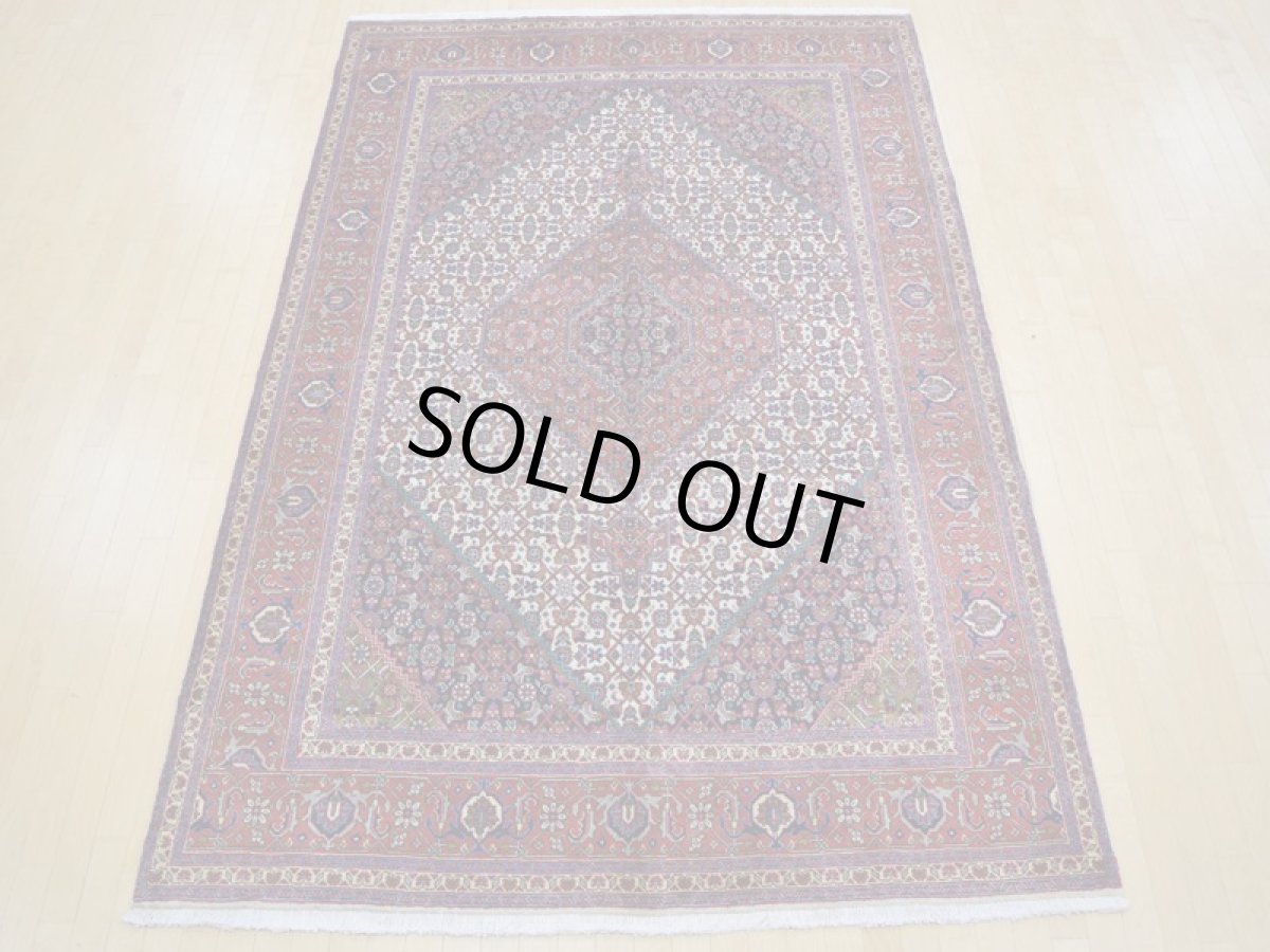 画像5: 良品 ペルシャ 絨毯 タブリーズ 縦3m 6? 6帖 リビング ダイニング 3人掛けソファ コーナーソファ 大判 サイズ 300 x 200 cm a157 手織り トライバル ラグ 天然 ウール 敷物 マット カーペット マヒ ヘラティ 柄 ヴィンテージ ビンテージ (5)