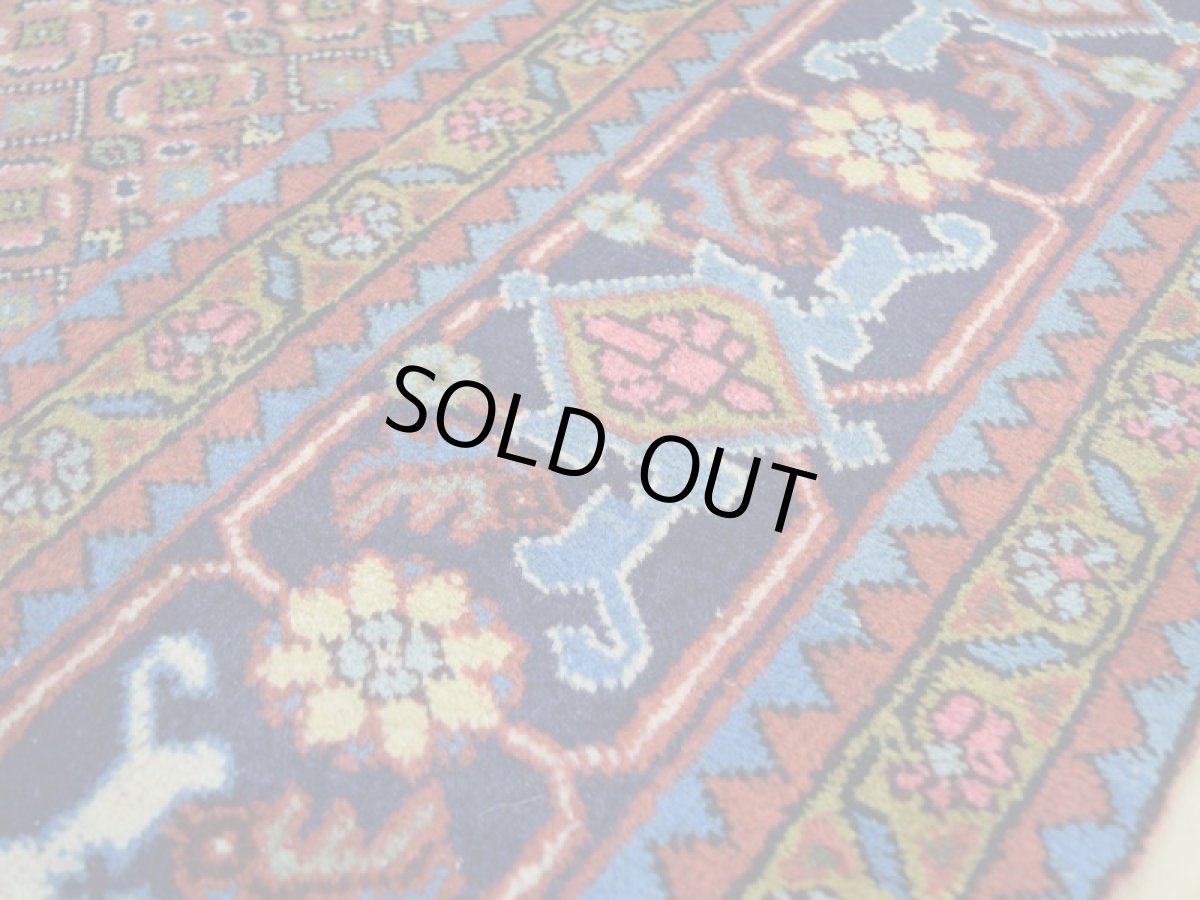 画像12: 良品 ペルシャ 絨毯 アルデビル 縦3m 5.8? 6帖 リビング ダイニング 3人掛けソファ コーナーソファ 大判 サイズ 290 x 197 cm a169 手織り トライバル ラグ 天然 ウール 敷物 マット カーペット マヒブロンズ ヘラティ 柄 ヴィンテージ ビンテージ (12)