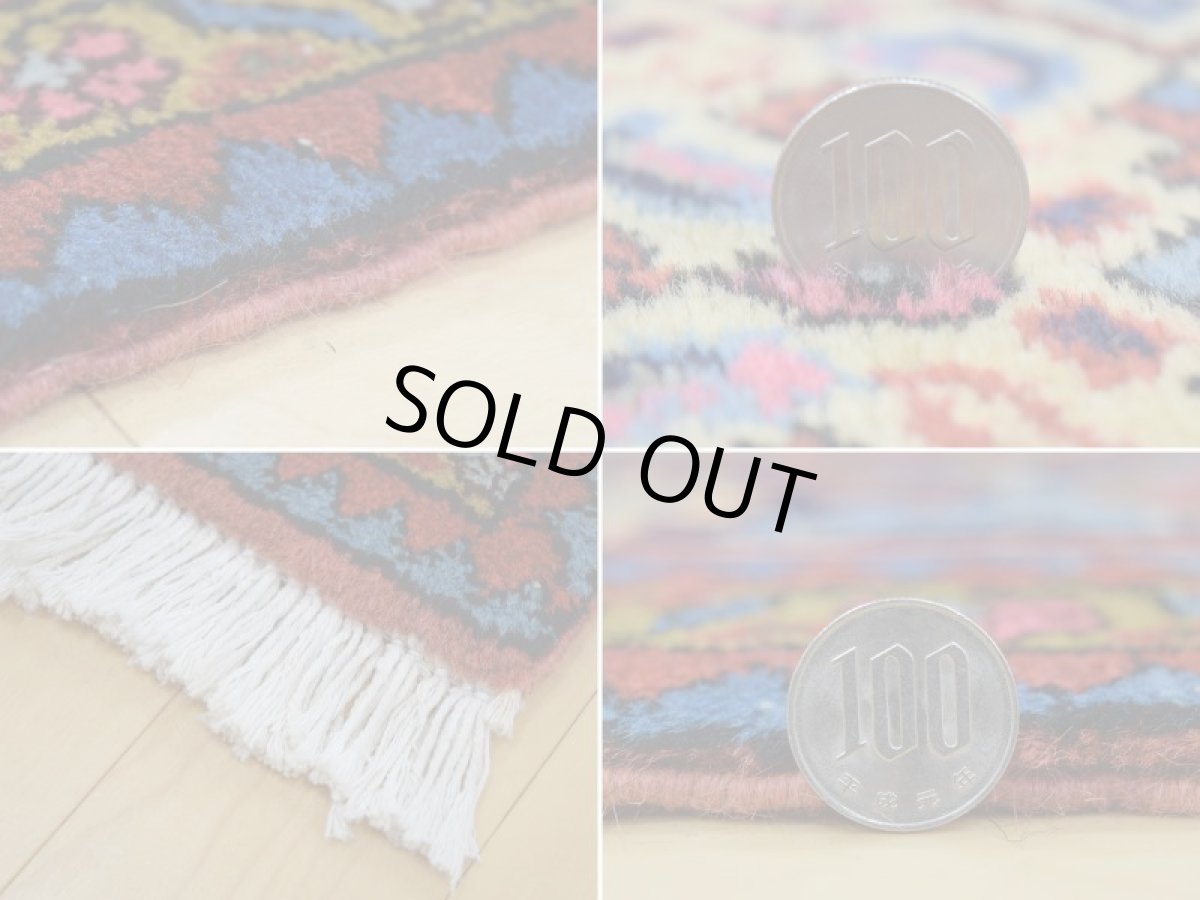 画像16: 良品 ペルシャ 絨毯 アルデビル 縦3m 5.8? 6帖 リビング ダイニング 3人掛けソファ コーナーソファ 大判 サイズ 290 x 197 cm a169 手織り トライバル ラグ 天然 ウール 敷物 マット カーペット マヒブロンズ ヘラティ 柄 ヴィンテージ ビンテージ (16)