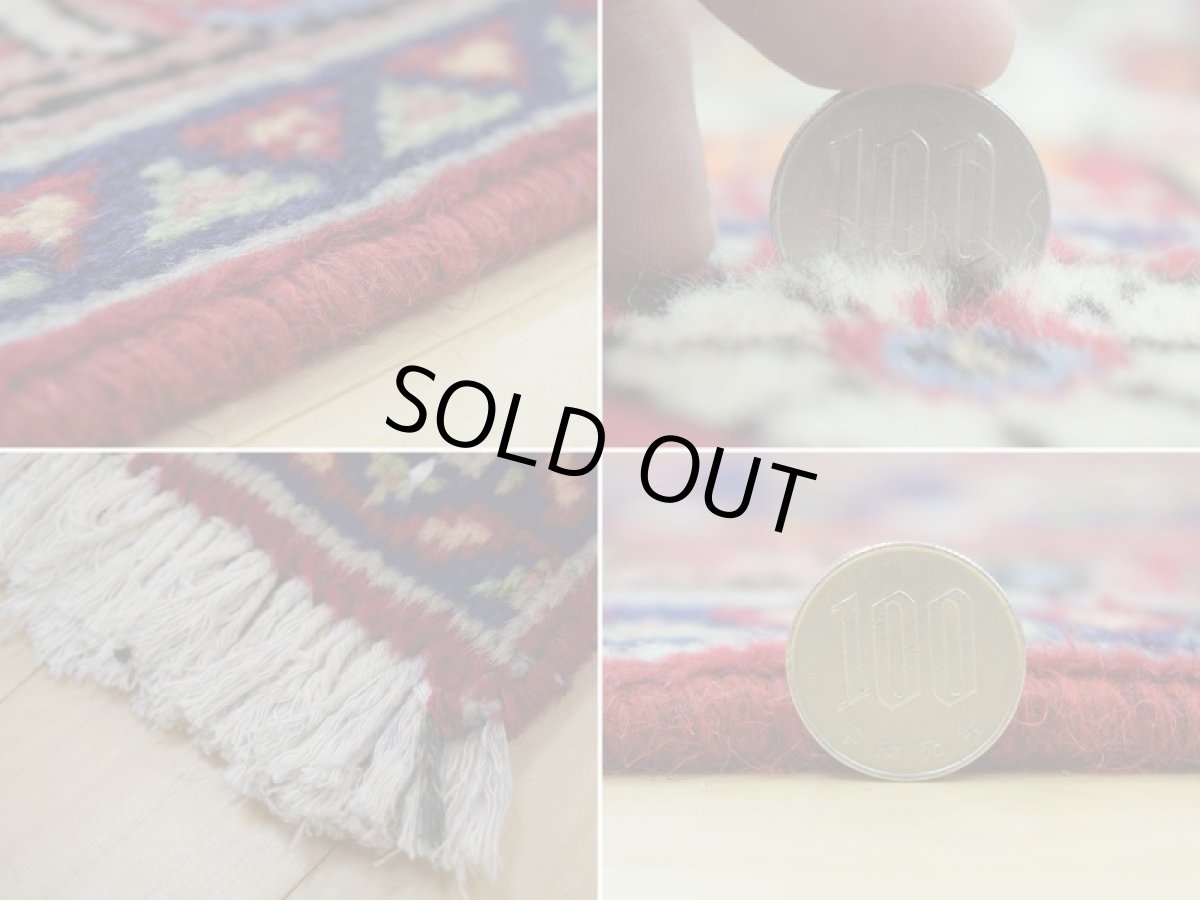 画像20: 良品 ペルシャ 絨毯 タブリーズ 縦3.6m 8.8? 6帖程度 リビング ダイニング 3人掛けソファ コーナーソファ 大判 サイズ 355 x 250 cm No.a144 手織り トライバル ラグ 天然 ウール 敷物 マット カーペット 赤 メダリオン 草木 花 柄 幾何学模様 ヴィンテージ ビンテージ (20)