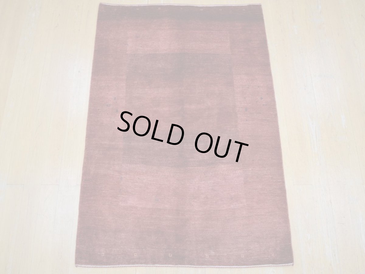 画像3: 良品  ペルシャ ギャッベ 縦1.8m 2.1㎡ センター ラグ ベッドサイド 2人掛けソファ サイズ 180 x 121 cm No.235 天然 草木染 ウール ギャベ 手織り ハンドメイド ラグ 絨毯 カーペット ヴィンテージ ビンテージ b-235-180121s034　 (3)