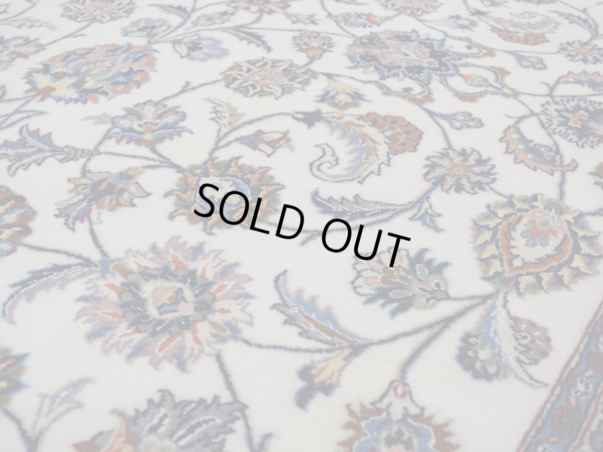 画像12: 新品 ペルシャ 絨毯 マシュハド産 縦3.1m 6? 6畳 リビング ダイニング 3人掛けソファ サイズ  307 x 197 cm No.253 天然 肉厚 ウール 手織り トライバル ラグ 敷物 マット カーペット (12)