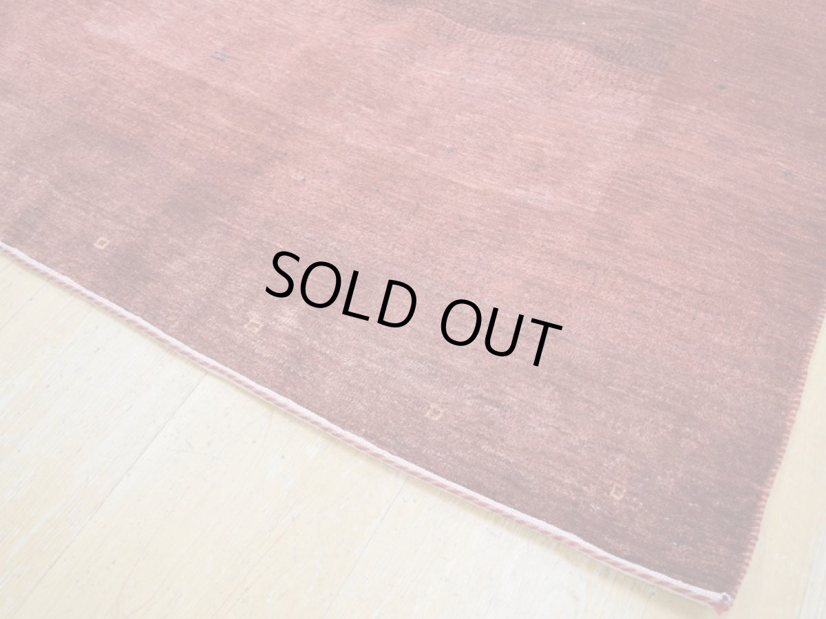 画像10: 良品  ペルシャ ギャッベ 縦1.8m 2.1㎡ センター ラグ ベッドサイド 2人掛けソファ サイズ 180 x 121 cm No.235 天然 草木染 ウール ギャベ 手織り ハンドメイド ラグ 絨毯 カーペット ヴィンテージ ビンテージ b-235-180121s034　 (10)