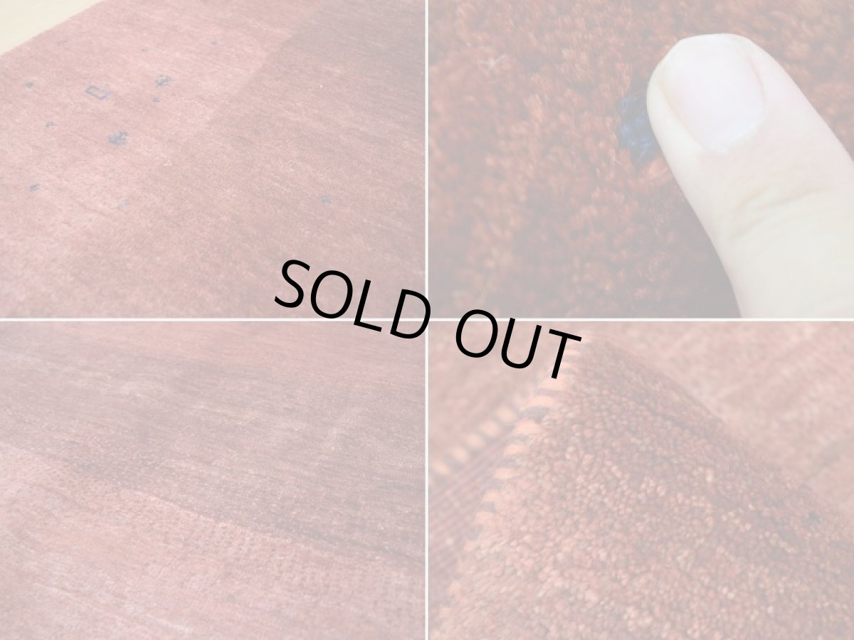 画像17: 良品  ペルシャ ギャッベ 縦1.8m 2.1㎡ センター ラグ ベッドサイド 2人掛けソファ サイズ 180 x 121 cm No.235 天然 草木染 ウール ギャベ 手織り ハンドメイド ラグ 絨毯 カーペット ヴィンテージ ビンテージ b-235-180121s034　 (17)