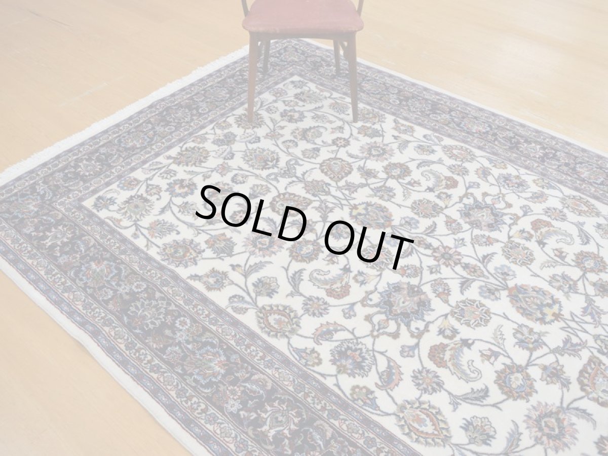 画像7: 新品 ペルシャ 絨毯 マシュハド産 縦3.1m 6? 6畳 リビング ダイニング 3人掛けソファ サイズ  307 x 197 cm No.253 天然 肉厚 ウール 手織り トライバル ラグ 敷物 マット カーペット (7)