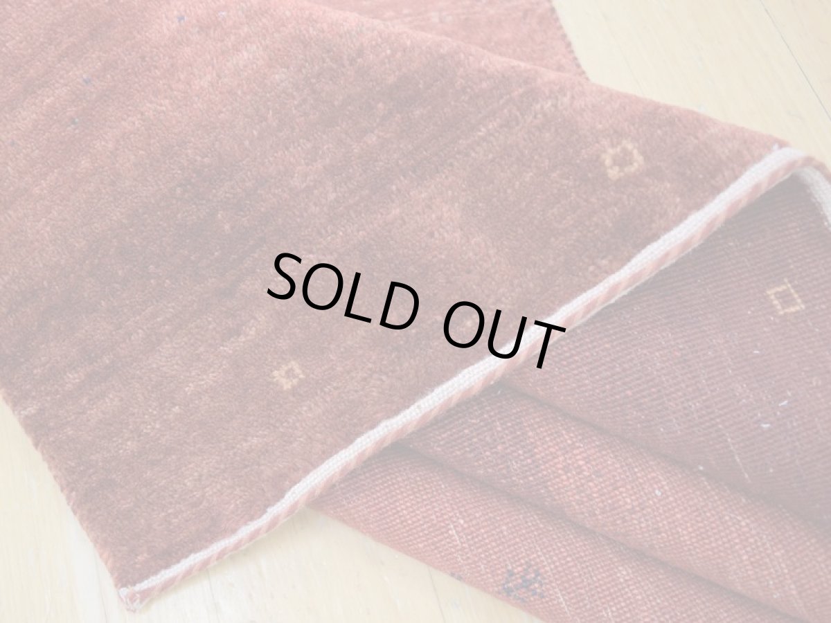 画像13: 良品  ペルシャ ギャッベ 縦1.8m 2.1㎡ センター ラグ ベッドサイド 2人掛けソファ サイズ 180 x 121 cm No.235 天然 草木染 ウール ギャベ 手織り ハンドメイド ラグ 絨毯 カーペット ヴィンテージ ビンテージ b-235-180121s034　 (13)