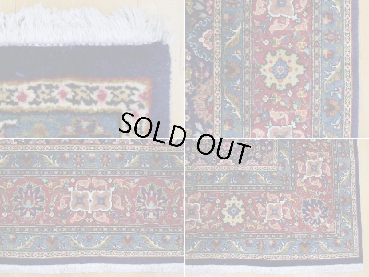 画像19: 良品 ペルシャ 絨毯 タブリーズ 工房名入り 縦3.5m 8.3? 6帖程度 リビング ダイニング 3人掛けソファ コーナーソファ 大判 サイズ 345 x 240 cm No.e134 天然 ウール 手織り トライバル ラグ 敷物 マット カーペット オーバーオール ヴィンテージ ビンテージ (19)