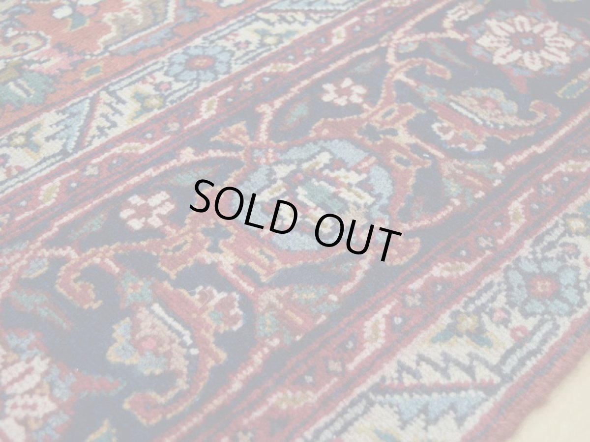 画像12: 良品 ペルシャ 絨毯 タブリーズ 工房名入り 縦3.2m 6.5㎡ 6帖程度 リビング ダイニング 3人掛けソファ コーナーソファ 大判 サイズ 315 x 205 cm No.a101 天然 ウール 手織り トライバル ラグ 敷物 マット カーペット オレンジ ヴィンテージ ビンテージ (12)