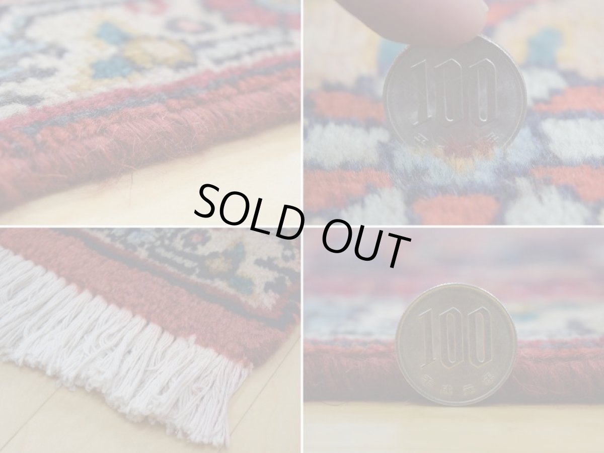 画像20: 良品 ペルシャ 絨毯 タブリーズ 工房名入り 縦3.2m 6.5㎡ 6帖程度 リビング ダイニング 3人掛けソファ コーナーソファ 大判 サイズ 315 x 205 cm No.a101 天然 ウール 手織り トライバル ラグ 敷物 マット カーペット オレンジ ヴィンテージ ビンテージ (20)