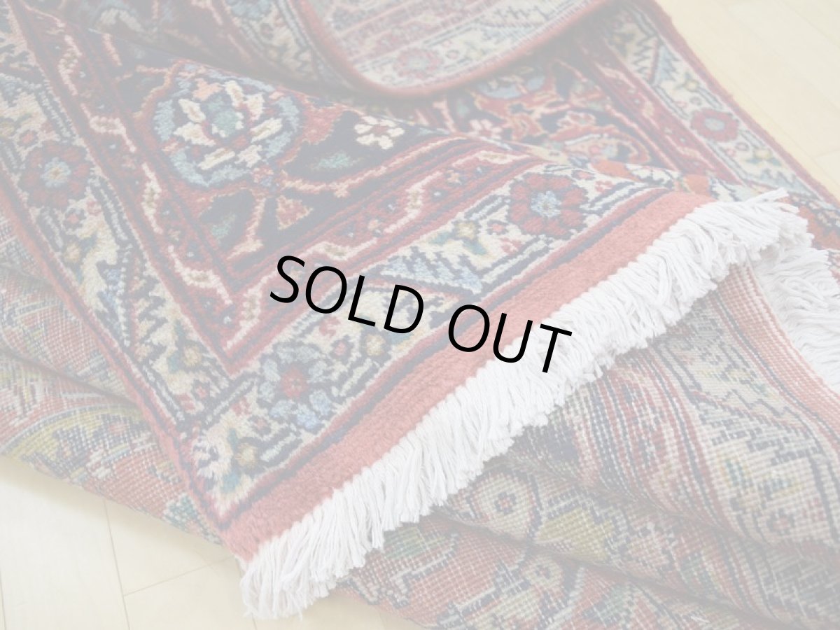 画像14: 良品 ペルシャ 絨毯 タブリーズ 工房名入り 縦3.2m 6.5㎡ 6帖程度 リビング ダイニング 3人掛けソファ コーナーソファ 大判 サイズ 315 x 205 cm No.a101 天然 ウール 手織り トライバル ラグ 敷物 マット カーペット オレンジ ヴィンテージ ビンテージ (14)