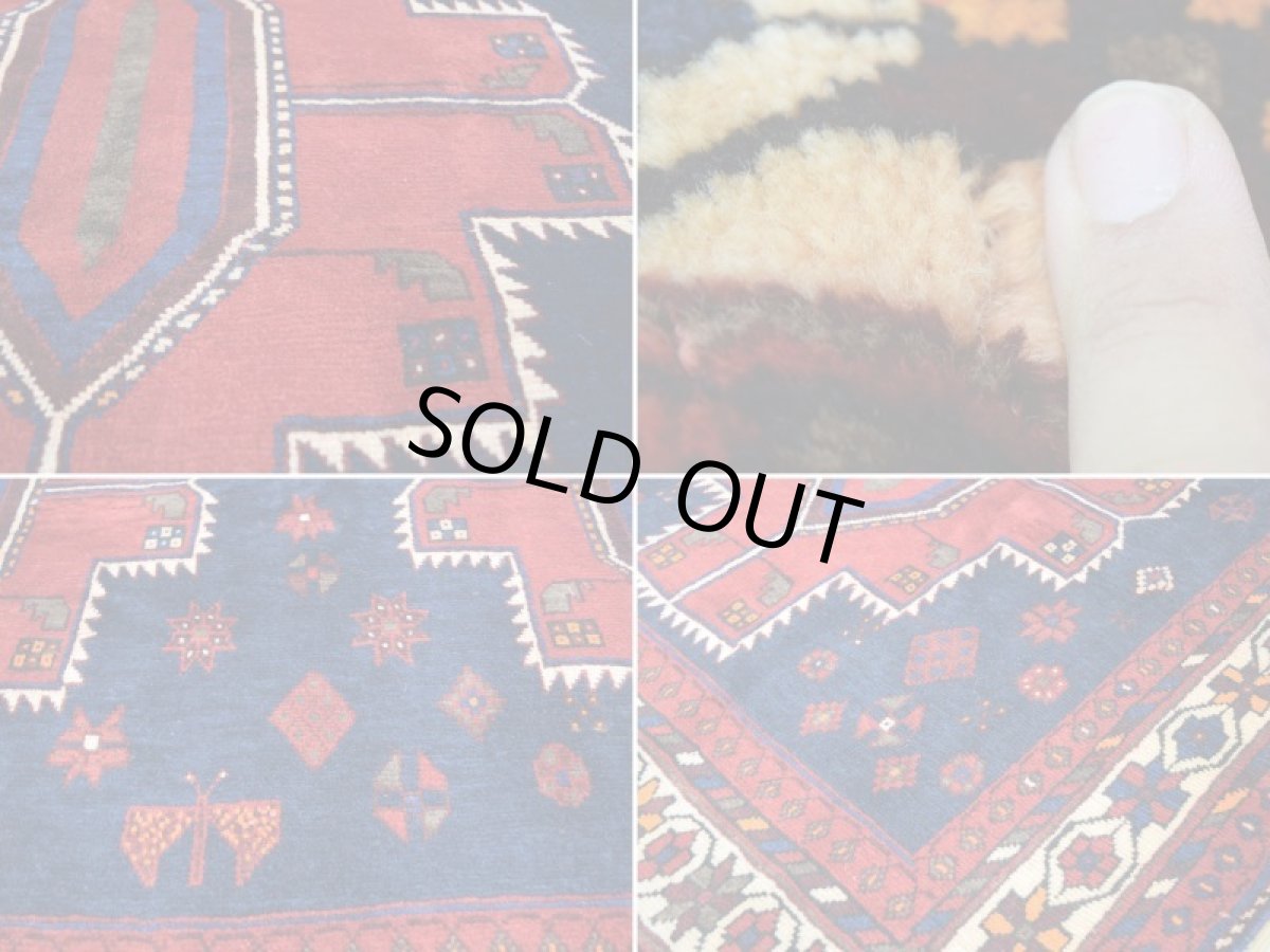 画像17: 良品 ペルシャ 絨毯 シールジャーン 縦2.8m 5.3㎡ 4.5帖 リビング ダイニング 3人掛けソファ サイズ 280 x 187 cm E130 天然 肉厚 ウール 手織り ハンドメイド トライバル ラグ 部族絨毯 マット カーペット 民族柄 ギャッベ(ギャベ)をお探しの方にもお勧めです b-E130-280187h075 (17)