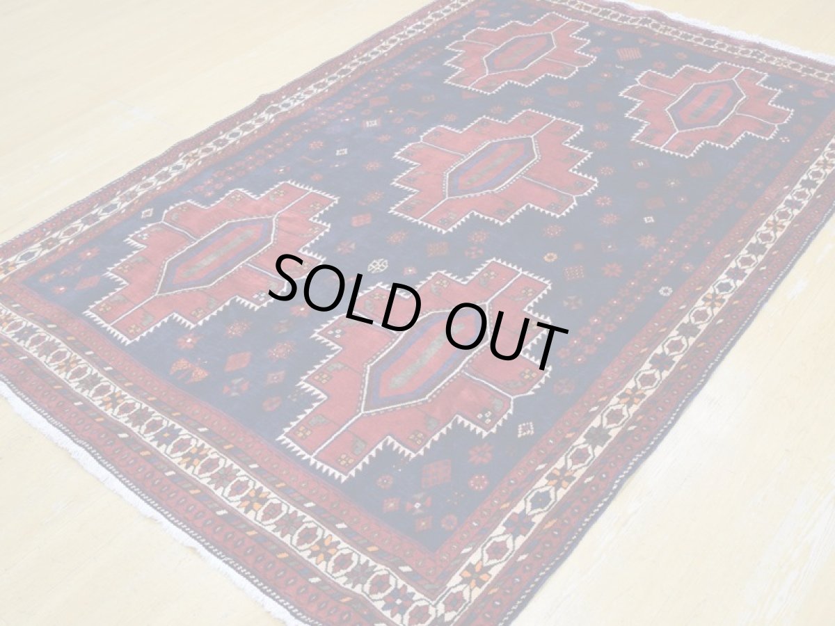 画像5: 良品 ペルシャ 絨毯 シールジャーン 縦2.8m 5.3㎡ 4.5帖 リビング ダイニング 3人掛けソファ サイズ 280 x 187 cm E130 天然 肉厚 ウール 手織り ハンドメイド トライバル ラグ 部族絨毯 マット カーペット 民族柄 ギャッベ(ギャベ)をお探しの方にもお勧めです b-E130-280187h075 (5)