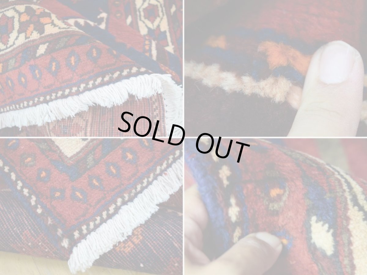 画像18: 良品 ペルシャ 絨毯 シールジャーン 縦2.8m 5.3㎡ 4.5帖 リビング ダイニング 3人掛けソファ サイズ 280 x 187 cm E130 天然 肉厚 ウール 手織り ハンドメイド トライバル ラグ 部族絨毯 マット カーペット 民族柄 ギャッベ(ギャベ)をお探しの方にもお勧めです b-E130-280187h075 (18)