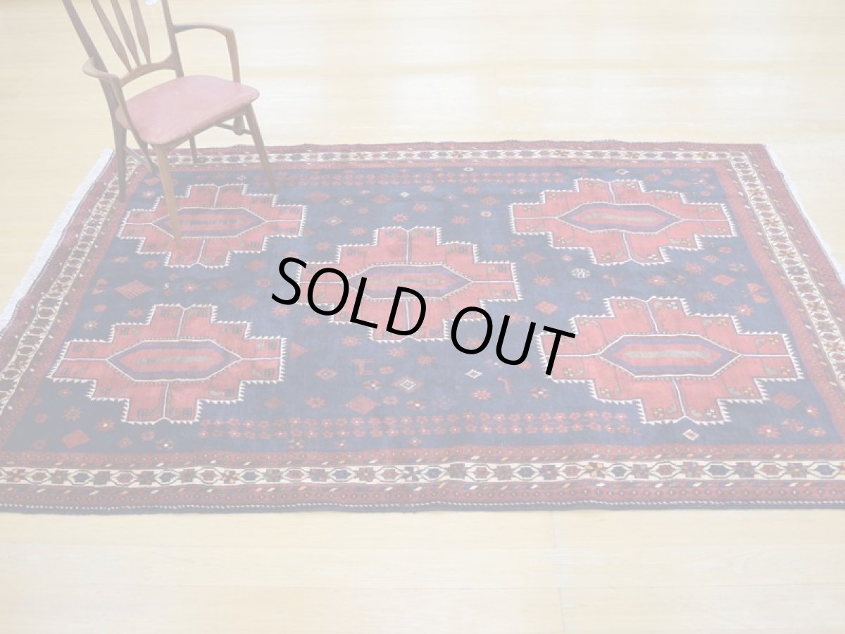 画像3: 良品 ペルシャ 絨毯 シールジャーン 縦2.8m 5.3㎡ 4.5帖 リビング ダイニング 3人掛けソファ サイズ 280 x 187 cm E130 天然 肉厚 ウール 手織り ハンドメイド トライバル ラグ 部族絨毯 マット カーペット 民族柄 ギャッベ(ギャベ)をお探しの方にもお勧めです b-E130-280187h075 (3)