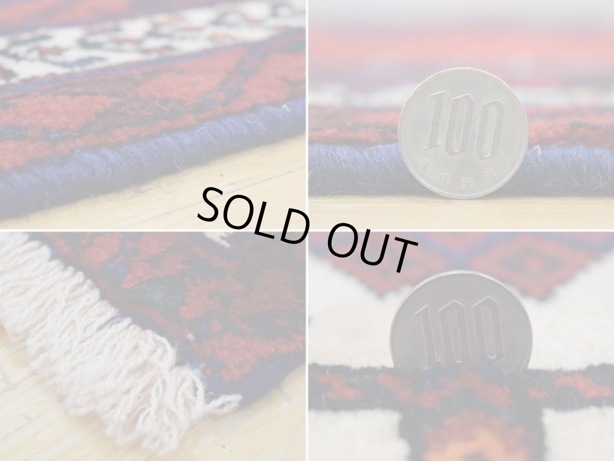 画像20: 良品 ペルシャ 絨毯 シールジャーン 縦2.4m 4.6㎡ 3帖 リビング ダイニング 3人掛けソファ サイズ 242 x 188 cm E141 天然 ウール 手織り ハンドメイド トライバル ラグ 部族絨毯 マット カーペット 花柄 幾何学模様 民族柄 ギャッベ(ギャベ)をお探しの方にもお勧めです b-E141-240188h094 (20)