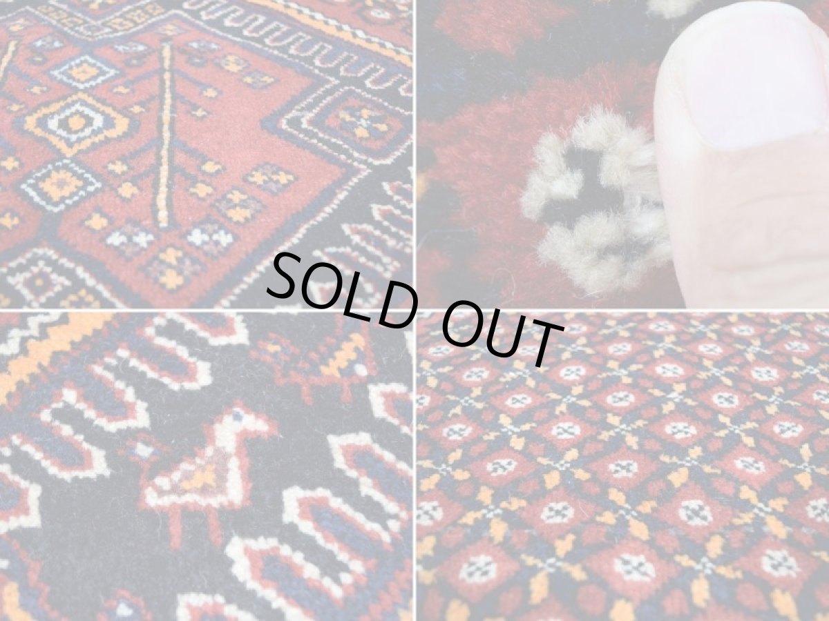 画像18: 良品 ペルシャ 絨毯 シールジャーン 縦2.1m 3.3㎡ 3帖 リビング ダイニング 2人掛けソファ サイズ 207 x 160 cm E108 天然 ウール 手織り ハンドメイド トライバル ラグ 部族絨毯 マット カーペット 花柄 幾何学模様 民族柄 ギャッベ(ギャベ)をお探しの方にもお勧めです b-E108-207160h034 (18)