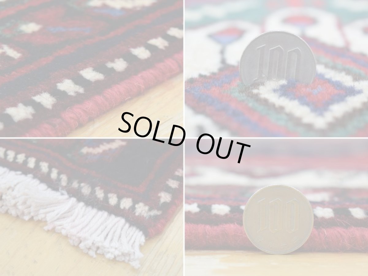 画像20: 良品 ペルシャ 絨毯 シールジャーン 縦2.5m 4㎡ 3帖 リビング ダイニング 3人掛けソファ サイズ 246 x 160 cm E126 天然 ウール 手織り ハンドメイド トライバル ラグ 部族絨毯 マット カーペット 赤 ゴルダニ柄 幾何学模様 民族柄 ギャッベ(ギャベ)をお探しの方にもお勧めです b-E126-246160h094 (20)