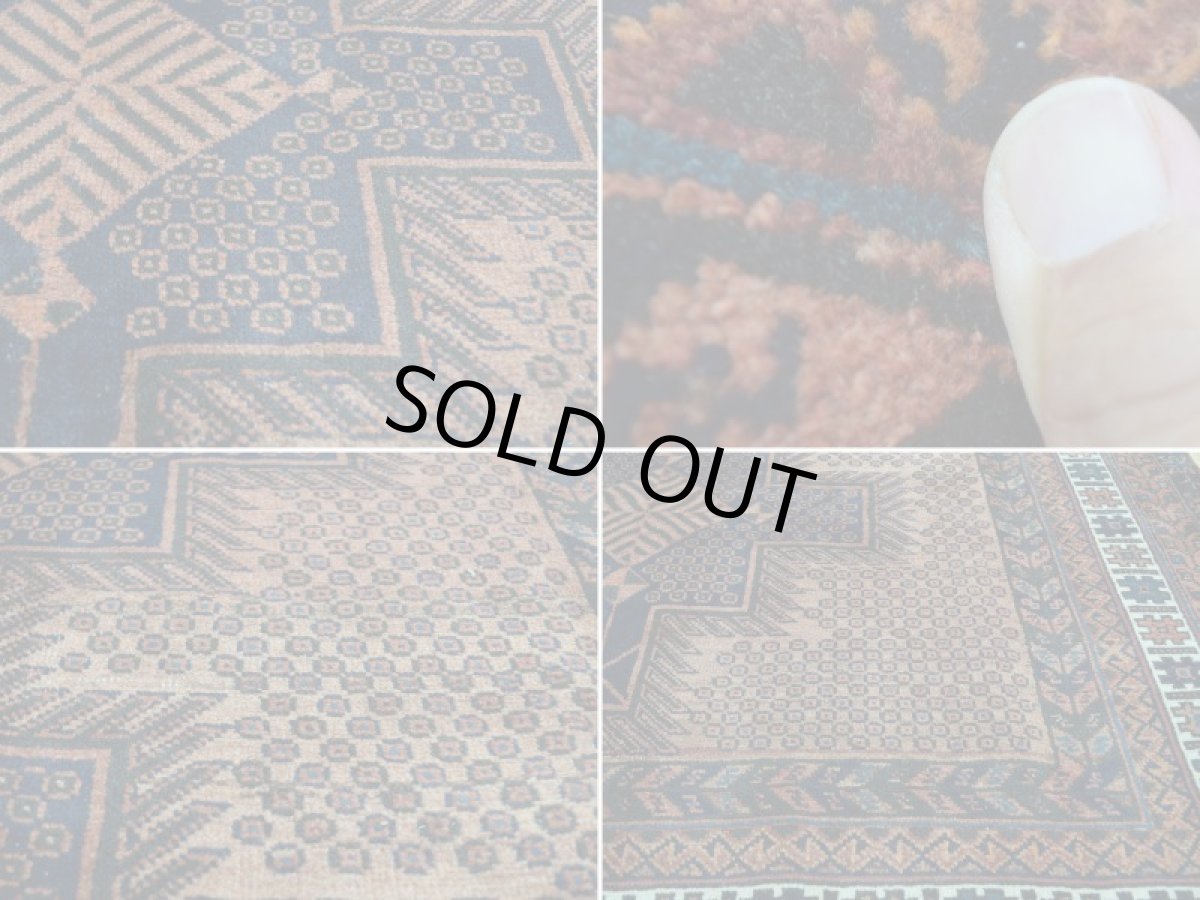 画像17: 良品 ペルシャ 絨毯 シールジャーン 縦2.6m 4㎡ 3帖 リビング ダイニング 2〜3人掛けソファ サイズ 253 x 156 cm No.E121 天然 ウール 手織り ハンドメイド トライバル ラグ 部族絨毯 マット カーペット 幾何学模様 民族柄 茶色 ブラウン b-E121-253156h074 (17)