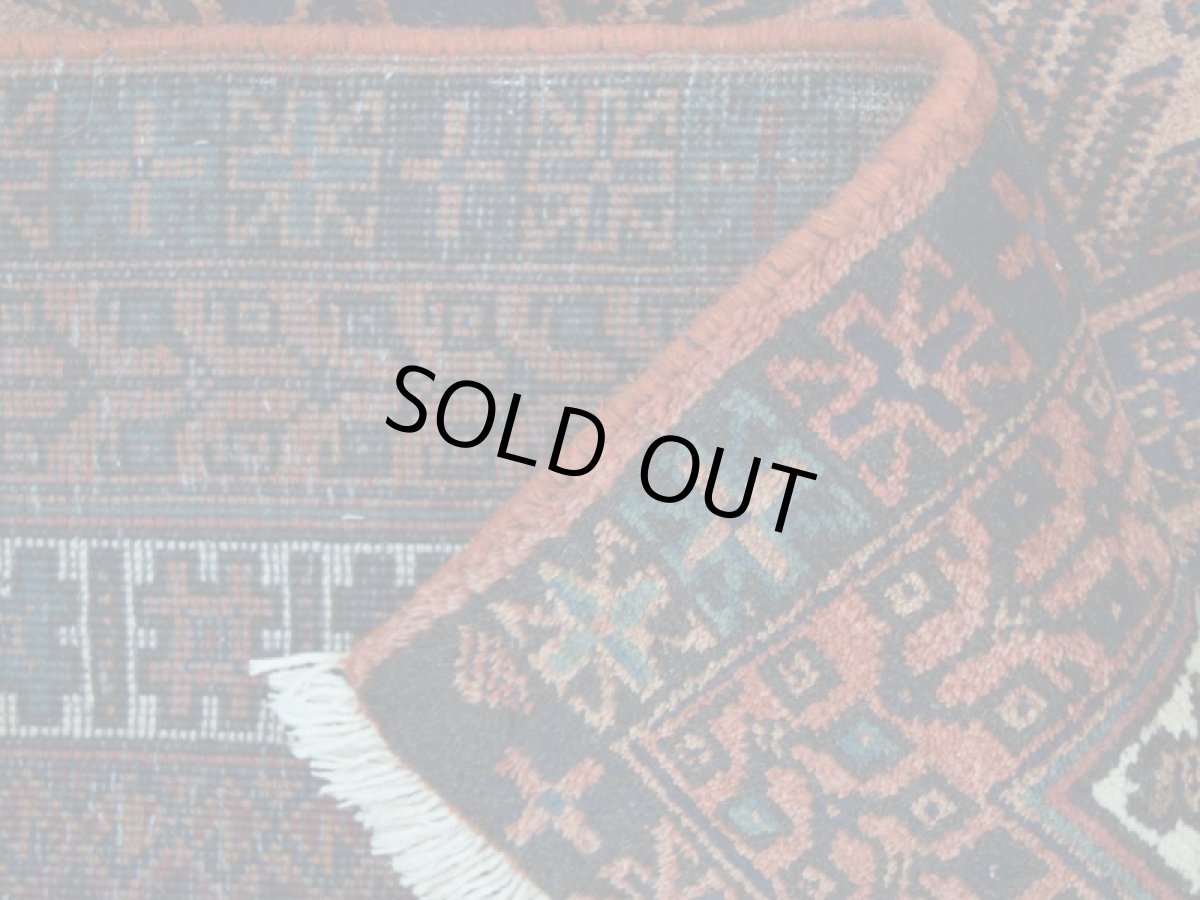 画像15: 良品 ペルシャ 絨毯 シールジャーン 縦2.6m 4㎡ 3帖 リビング ダイニング 2〜3人掛けソファ サイズ 253 x 156 cm No.E121 天然 ウール 手織り ハンドメイド トライバル ラグ 部族絨毯 マット カーペット 幾何学模様 民族柄 茶色 ブラウン b-E121-253156h074 (15)