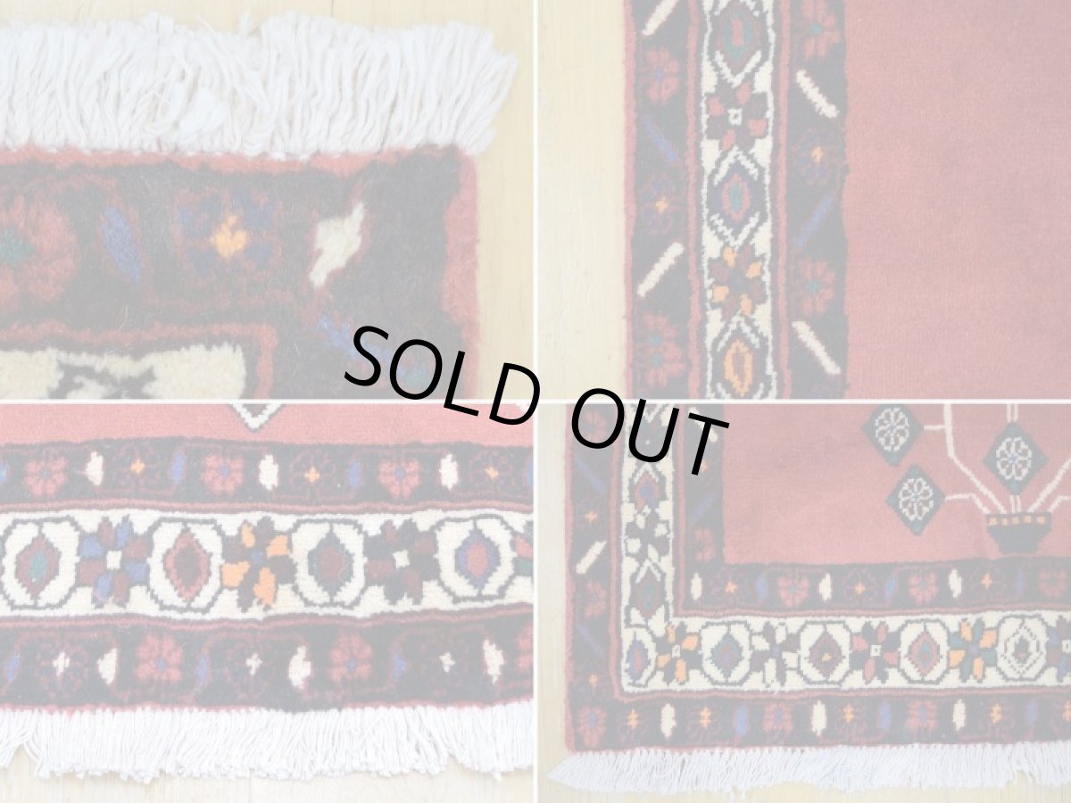 画像18: 美品 ペルシャ 絨毯 シールジャーン 縦2.1m 3.3㎡ 3帖 リビング ダイニング 2〜3人掛けソファ サイズ 210 x 158 cm E103 天然 ウール 手織り ハンドメイド トライバル ラグ 部族絨毯 マット カーペット 赤 民族柄 ギャッベ(ギャベ)をお探しの方にもお勧めです a-E103-210158h034 (18)