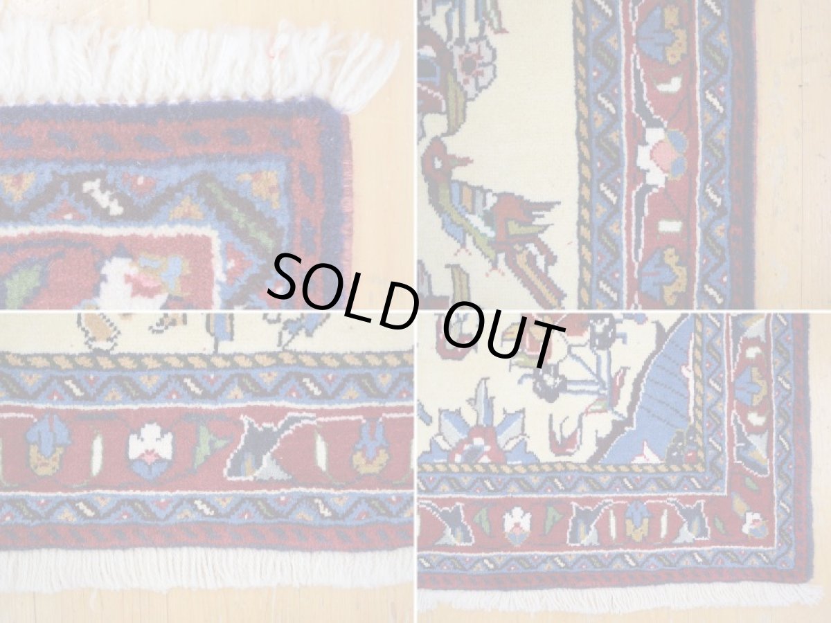 画像19: 新品 ペルシャ 絨毯 シールジャーン 縦1.9m 2.7㎡ 2〜3帖 リビング ダイニング 2人掛けソファ サイズ 190 x 138 cm E116 天然 ウール 手織り ハンドメイド トライバル ラグ 部族絨毯 マット カーペット 遊牧民のモチーフ 動物 鹿 模様 民族柄 ギャッベ(ギャベ)をお探しの方にもお勧めです (19)