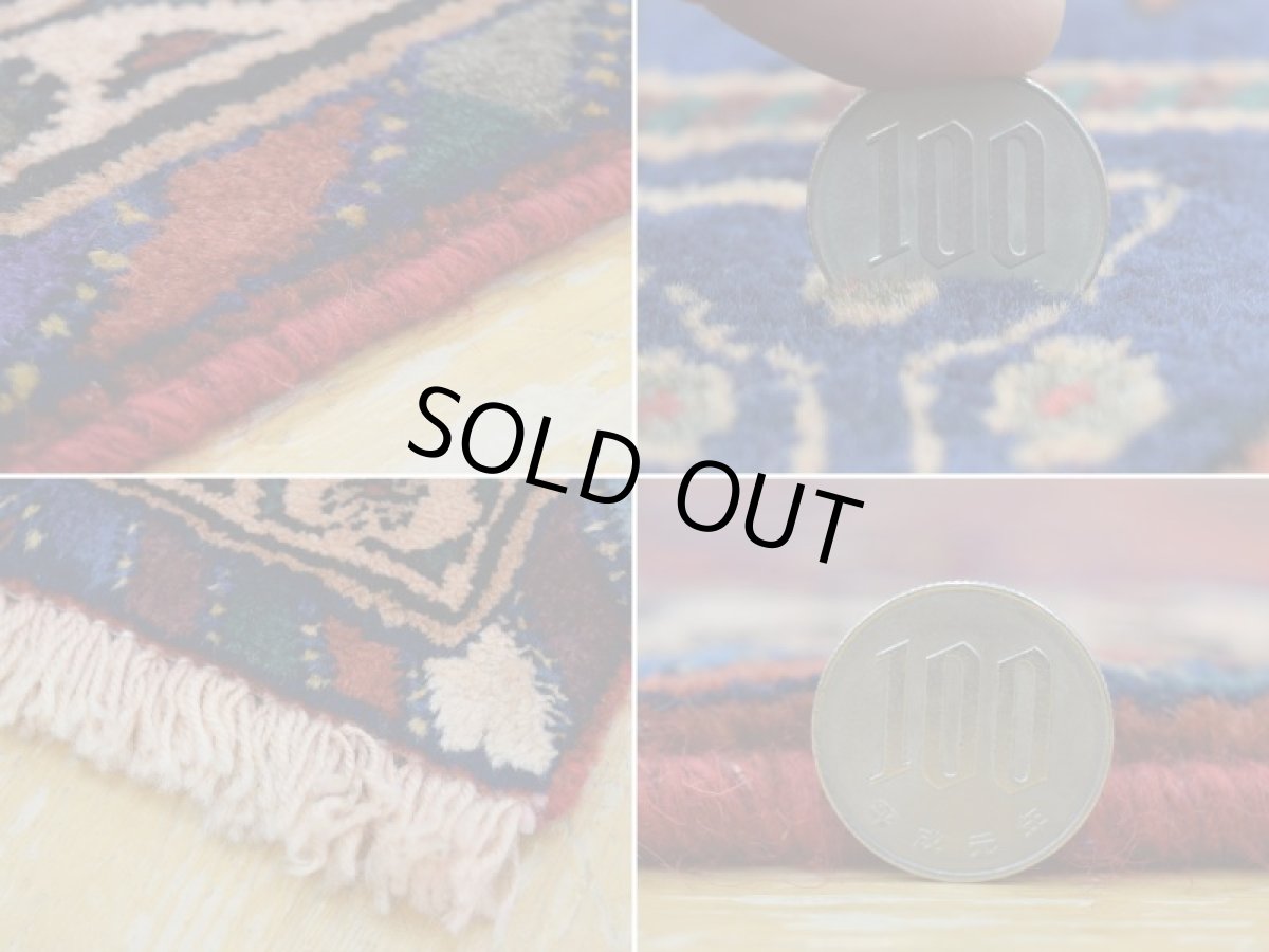 画像20: 新品 ペルシャ 絨毯 シールジャーン 縦1.6m 1.7㎡ 1〜2帖 2人掛けソファ センターラグ サイズ 157 x 105 cm E129 天然 ウール 手織り ハンドメイド トライバル ラグ 部族絨毯 マット カーペット 遊牧民のモチーフ 模様 民族柄 ギャッベ(ギャベ)をお探しの方にもお勧めです (20)