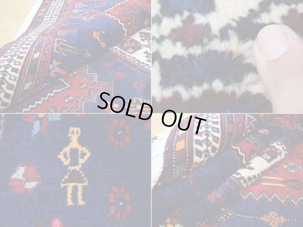 画像18: 良品 ペルシャ 絨毯 シールジャーン 縦2.6m 4.7㎡ 3帖〜 リビング ダイニング 3人掛けソファ サイズ 260 x 180 cm E118 天然 ウール 手織り ハンドメイド トライバル ラグ 部族絨毯 マット カーペット 動物 柄 幾何学模様 民族柄 ギャッベ(ギャベ)をお探しの方にもお勧めです (18)