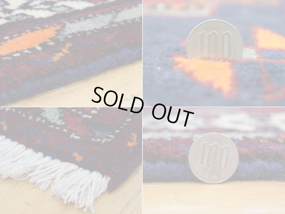 画像20: 良品 ペルシャ 絨毯 シールジャーン 縦2.6m 4.7㎡ 3帖〜 リビング ダイニング 3人掛けソファ サイズ 260 x 180 cm E118 天然 ウール 手織り ハンドメイド トライバル ラグ 部族絨毯 マット カーペット 動物 柄 幾何学模様 民族柄 ギャッベ(ギャベ)をお探しの方にもお勧めです (20)