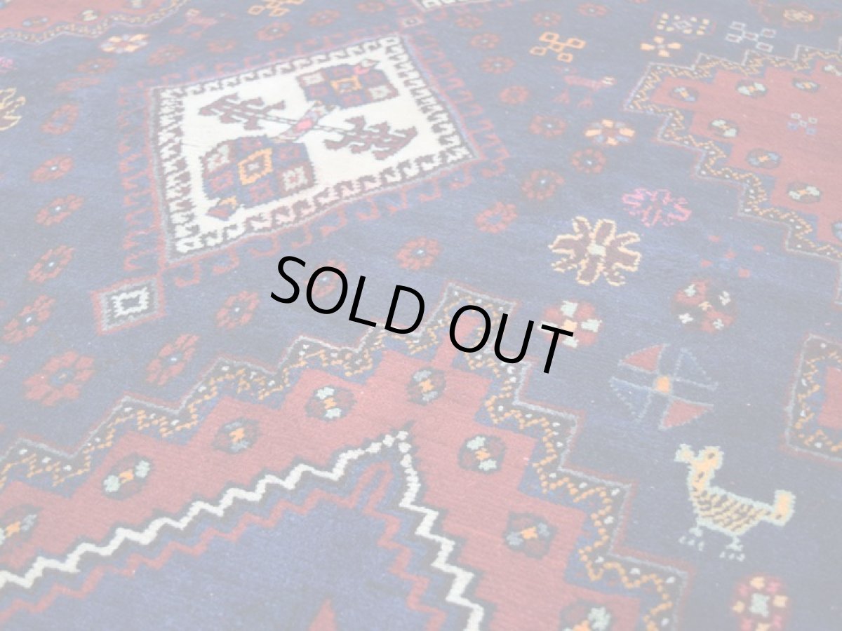 画像10: 良品 ペルシャ 絨毯 シールジャーン 縦2.6m 4.7㎡ 3帖〜 リビング ダイニング 3人掛けソファ サイズ 260 x 180 cm E118 天然 ウール 手織り ハンドメイド トライバル ラグ 部族絨毯 マット カーペット 動物 柄 幾何学模様 民族柄 ギャッベ(ギャベ)をお探しの方にもお勧めです (10)