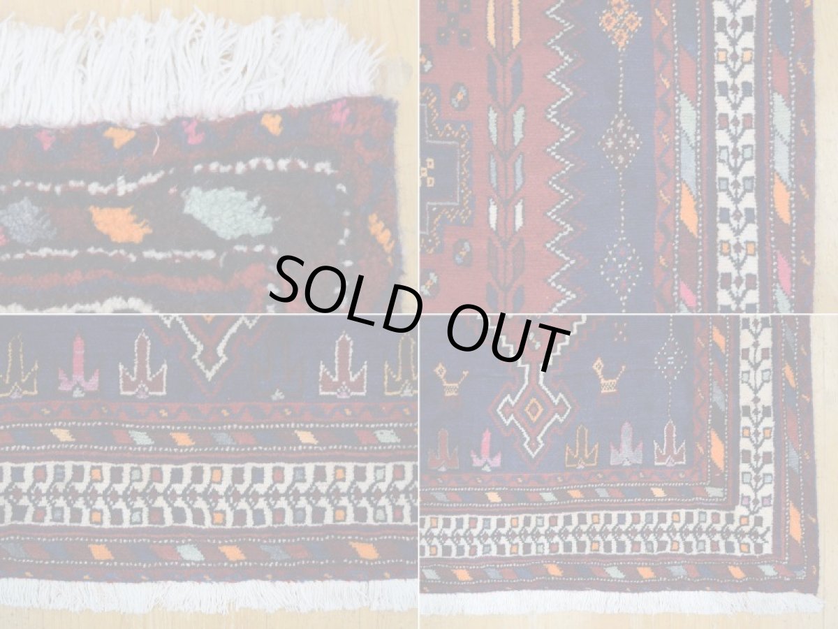 画像19: 良品 ペルシャ 絨毯 シールジャーン 縦2.6m 4.7㎡ 3帖〜 リビング ダイニング 3人掛けソファ サイズ 260 x 180 cm E118 天然 ウール 手織り ハンドメイド トライバル ラグ 部族絨毯 マット カーペット 動物 柄 幾何学模様 民族柄 ギャッベ(ギャベ)をお探しの方にもお勧めです (19)