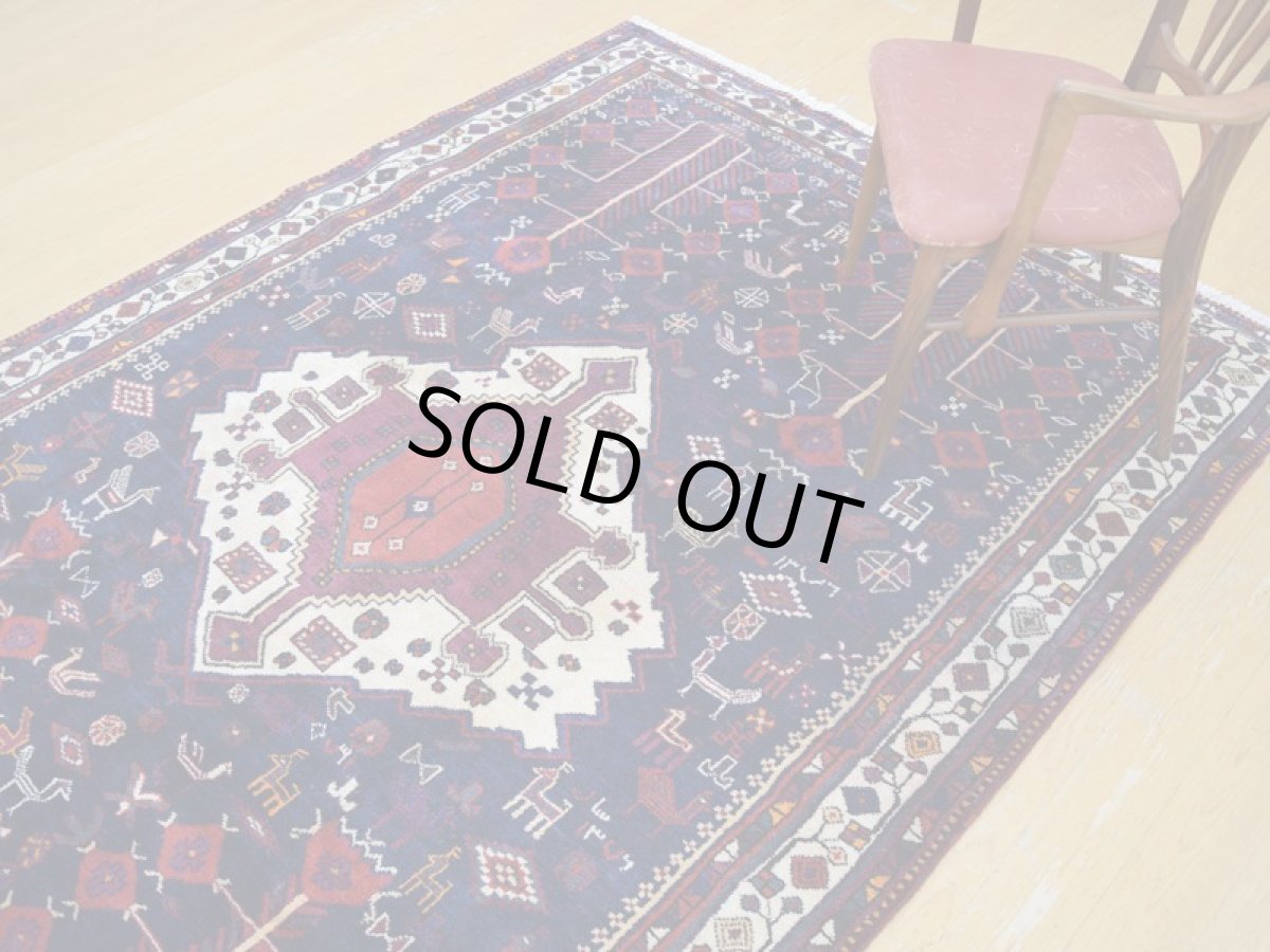 画像6: 良品 ペルシャ 絨毯 シールジャーン 縦2.4m 4㎡ 3帖〜 リビング ダイニング 3人掛けソファ サイズ 235 x 167 cm E117 天然 ウール 手織り ハンドメイド トライバル ラグ 部族絨毯 マット カーペット 動物 柄 幾何学模様 民族柄 ギャッベ(ギャベ)をお探しの方にもお勧めです b-E117-235167h074p (6)