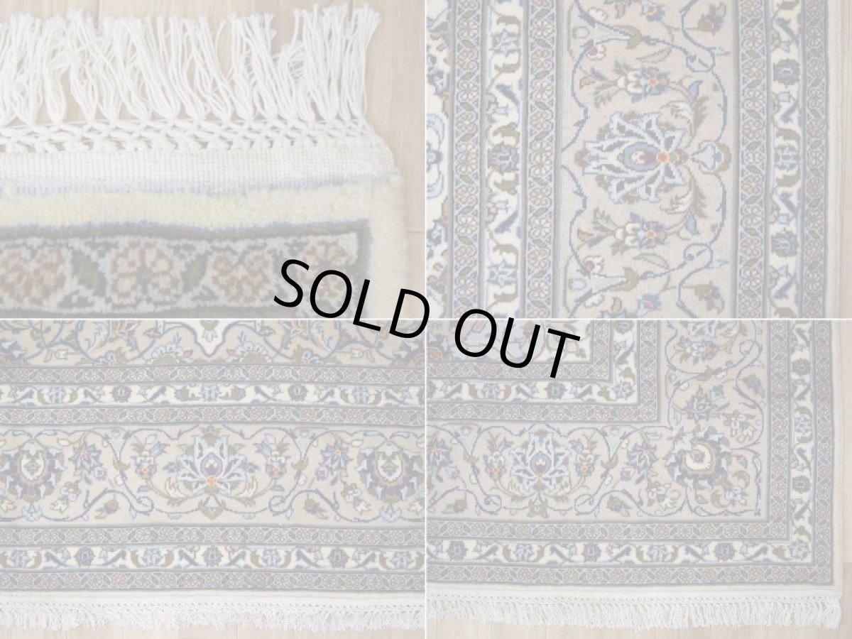 画像19: 美品 ペルシャ 絨毯 カシャーン 縦4m 横3m 12㎡ 10帖 リビング ダイニング 3人掛けソファ コーナーソファ 大判 サイズ 405 x 302 cm No.408 天然 ウール 手織り トライバル ラグ 敷物 マット カーペット メダリオン ヴィンテージ ビンテージ 大きなお部屋に 中古品に抵抗のある方にもおすすめです。 a-408-405302s038-9701 (19)