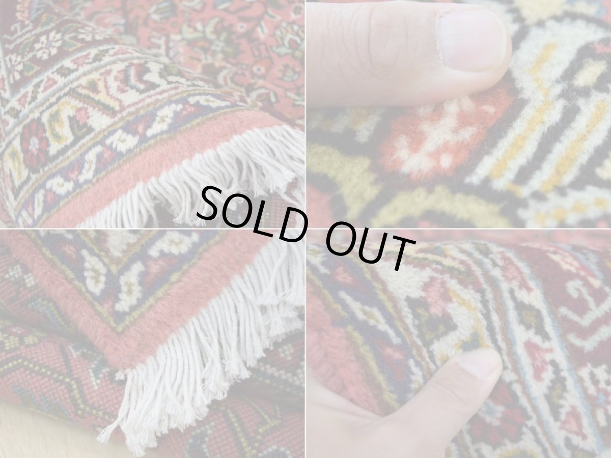 画像17: 良品 ペルシャ 絨毯 タブリーズ 縦3m 横2m 6.2㎡ 6帖 リビング ダイニング 3人掛けソファ コーナーソファ 大判 サイズ 310 x 198 cm No.F181 天然 ウール 手織り トライバル ラグ 敷物 マット カーペット メダリオン ヴィンテージ ビンテージ 大きなお部屋に b-F181-310198h094-036 (17)