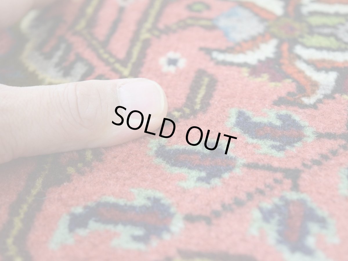 画像10: 良品 ペルシャ 絨毯 タブリーズ 縦3m 横2m 6.2㎡ 6帖 リビング ダイニング 3人掛けソファ コーナーソファ 大判 サイズ 310 x 198 cm No.F181 天然 ウール 手織り トライバル ラグ 敷物 マット カーペット メダリオン ヴィンテージ ビンテージ 大きなお部屋に b-F181-310198h094-036 (10)