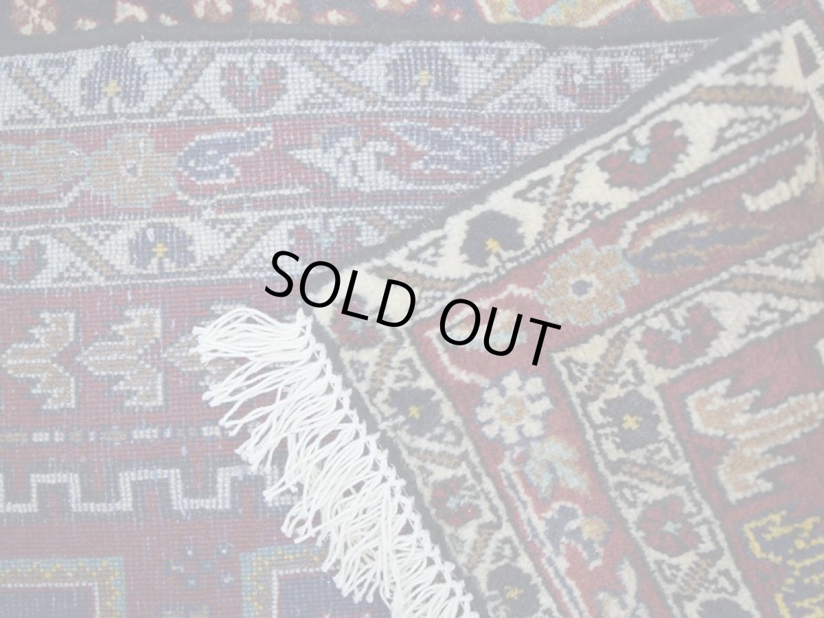 画像14: 良品 ペルシャ 絨毯 シールジャーン 縦1.8m 横1.3m 2.3㎡ 〜2帖 2人掛けソファ センターテーブル ラグ サイズ 175 x 127 cm E136 天然 ウール 手織り ハンドメイド トライバル ラグ 部族絨毯 マット カーペット 動物 柄 幾何学模様 民族柄 ギャッベ(ギャベ)をお探しの方にもお勧めです a-E136-175127h003 (14)