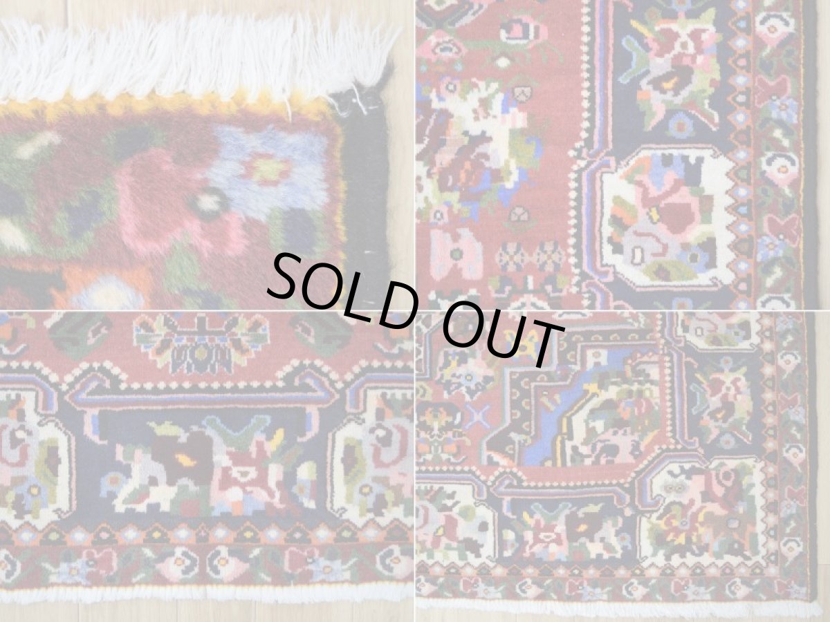 画像20: 良品 ペルシャ 絨毯 バクティヤリ 縦3m 横2.3m 6.5㎡ 〜6帖 リビング ダイニング 3人掛けソファ コーナーソファ 大判 サイズ 292 x 222 cm No.491 天然 ウール 手織り トライバル ラグ 敷物 マット カーペット ゴルパト メダリオン 花柄 ヴィンテージ ビンテージ 中古品に抵抗のある方にもお勧めです。 b-491-292222s005-056 (20)