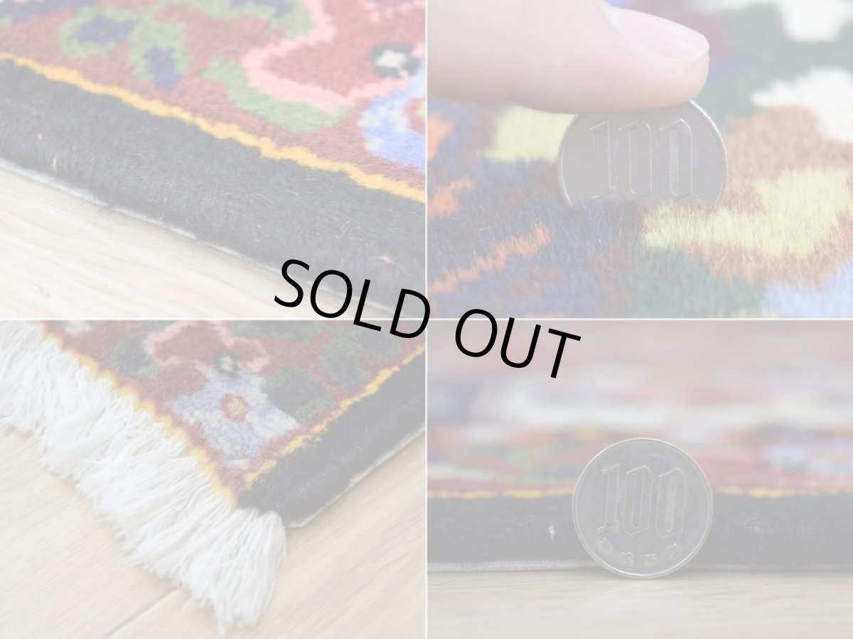 画像19: 良品 ペルシャ 絨毯 バクティヤリ 縦3m 横2.3m 6.5㎡ 〜6帖 リビング ダイニング 3人掛けソファ コーナーソファ 大判 サイズ 292 x 222 cm No.491 天然 ウール 手織り トライバル ラグ 敷物 マット カーペット ゴルパト メダリオン 花柄 ヴィンテージ ビンテージ 中古品に抵抗のある方にもお勧めです。 b-491-292222s005-056 (19)