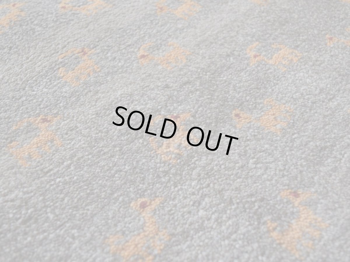 画像12: 新品 ペルシャ ギャッベ 縦1.2m アクセント ラグ サイズ 115 x 83 cm No.475 超肉厚 天然 草木染 ウール 手織り ハンドメイド ギャベ マット カーペット  民族柄 グレー (12)