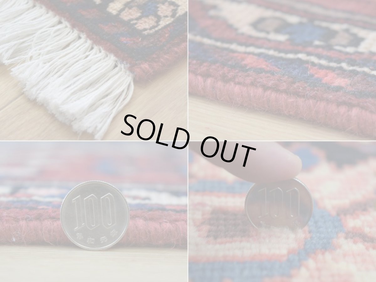 画像20: 良品 経年50年〜 ペルシャ 絨毯 バクティヤリ 縦3m 横2m 6㎡ 〜6帖 リビング ダイニング 3人掛けソファ コーナーソファ 大判 サイズ 309 x 207 cm No.H108 天然 草木染 ウール 手織り トライバル ラグ 敷物 マット カーペット メダリオン ゴルミナ ゴルミナイ ヴィンテージ ビンテージ バクティアリ バフティヤリ b-H108-309207h084-036 (20)