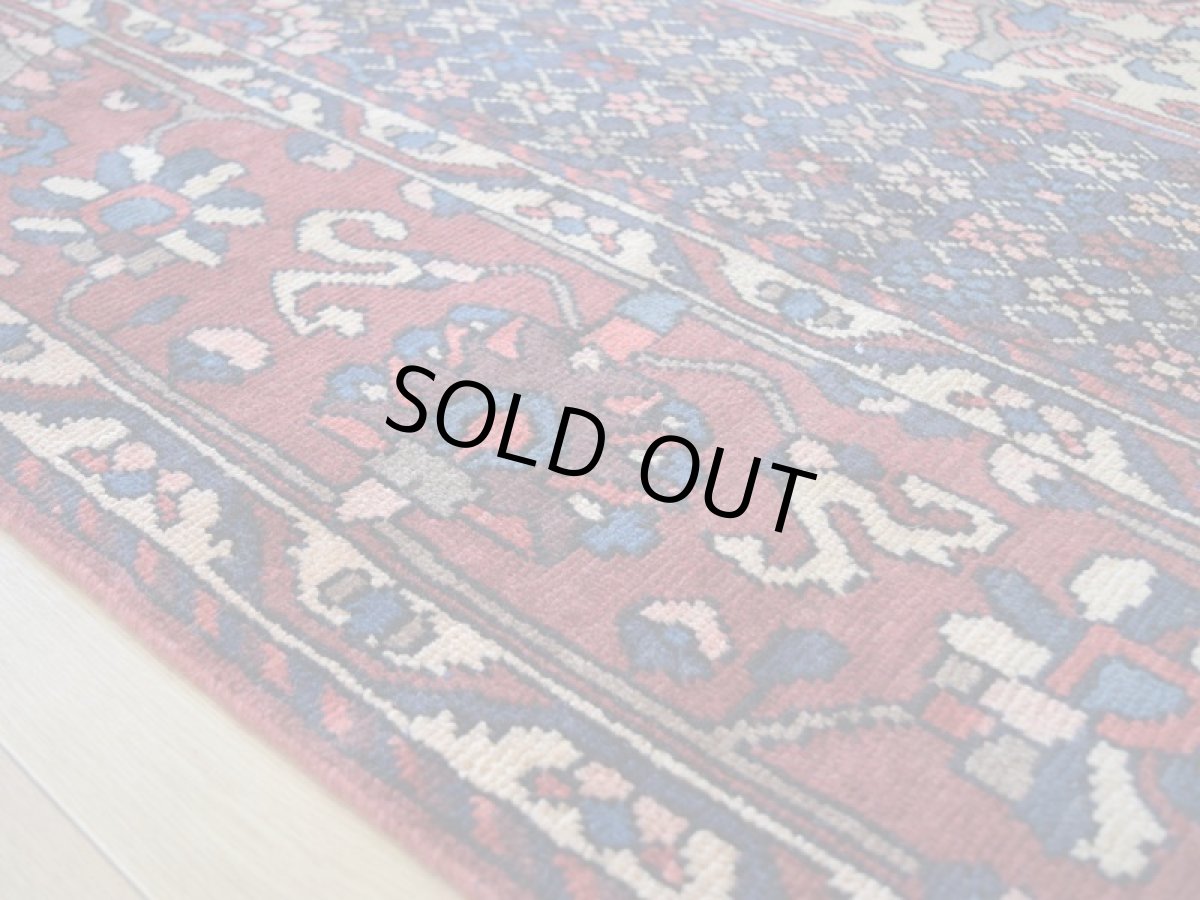 画像12: 良品 経年50年〜 ペルシャ 絨毯 バクティヤリ 縦3m 横2m 6㎡ 〜6帖 リビング ダイニング 3人掛けソファ コーナーソファ 大判 サイズ 309 x 207 cm No.H108 天然 草木染 ウール 手織り トライバル ラグ 敷物 マット カーペット メダリオン ゴルミナ ゴルミナイ ヴィンテージ ビンテージ バクティアリ バフティヤリ b-H108-309207h084-036 (12)