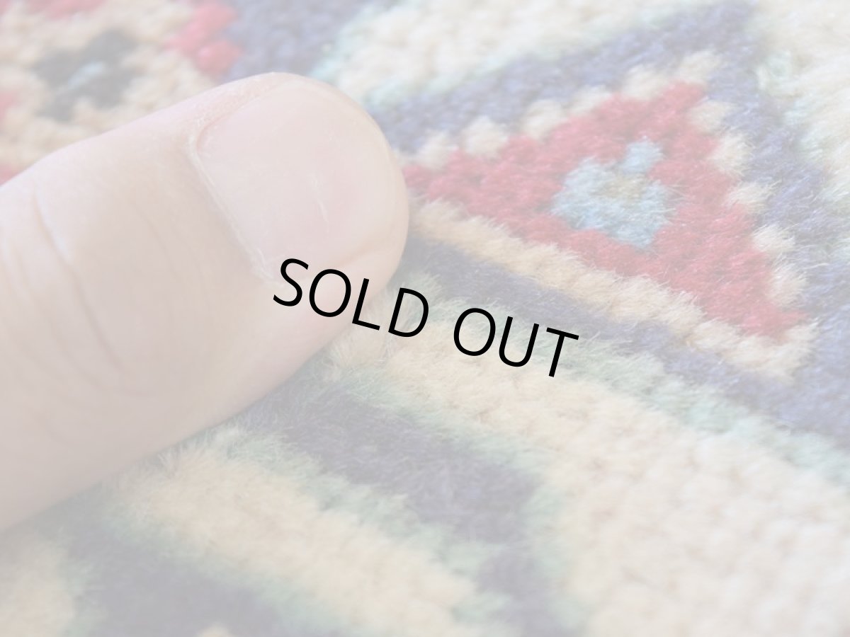 画像10: 良品 ペルシャ 絨毯 タブリーズ 縦3m 横2m 6㎡ 〜6帖 リビング ダイニング 3人掛けソファ コーナーソファ 大判 サイズ 290 x 195 cm No.A109 天然 ウール 手織り トライバル ラグ 敷物 マット カーペット メダリオン ヴィンテージ ビンテージ 赤 (10)