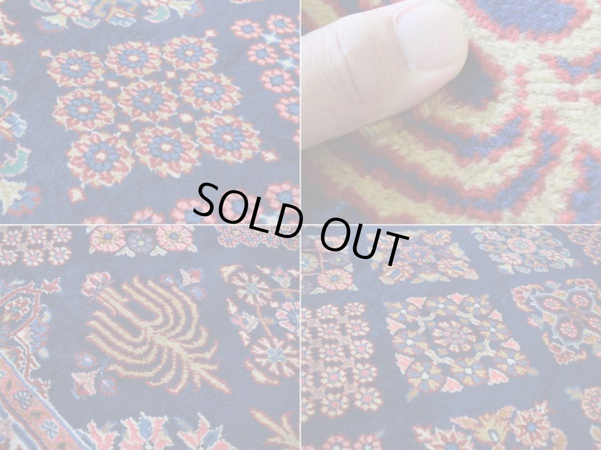 画像17: 美品 ペルシャ 絨毯 ハマダン 産 縦3m 横2m 6㎡ 〜6帖程度 リビング ダイニング 3人掛けソファ コーナーソファ 大判 サイズ 309 x 214 cm No.H109 天然 ウール 手織り トライバル ラグ 敷物 マット カーペット メダリオン ハジハノミ柄 ヴィンテージ ビンテージ 中古品に抵抗のある方にもおすすめです。 a-H109-309214h096 (17)