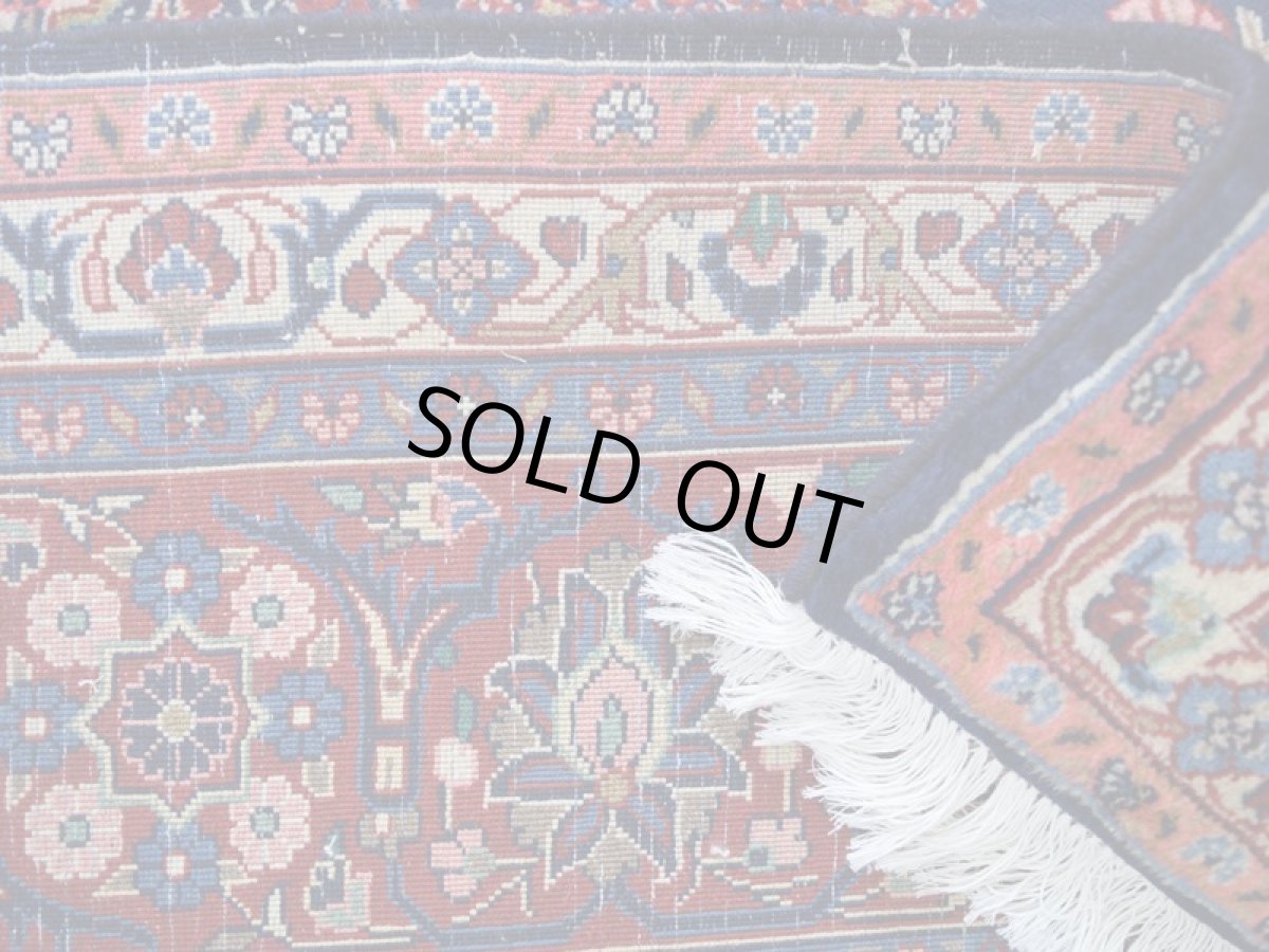 画像14: 美品 ペルシャ 絨毯 ハマダン 産 縦3m 横2m 6㎡ 〜6帖程度 リビング ダイニング 3人掛けソファ コーナーソファ 大判 サイズ 309 x 214 cm No.H109 天然 ウール 手織り トライバル ラグ 敷物 マット カーペット メダリオン ハジハノミ柄 ヴィンテージ ビンテージ 中古品に抵抗のある方にもおすすめです。 a-H109-309214h096 (14)