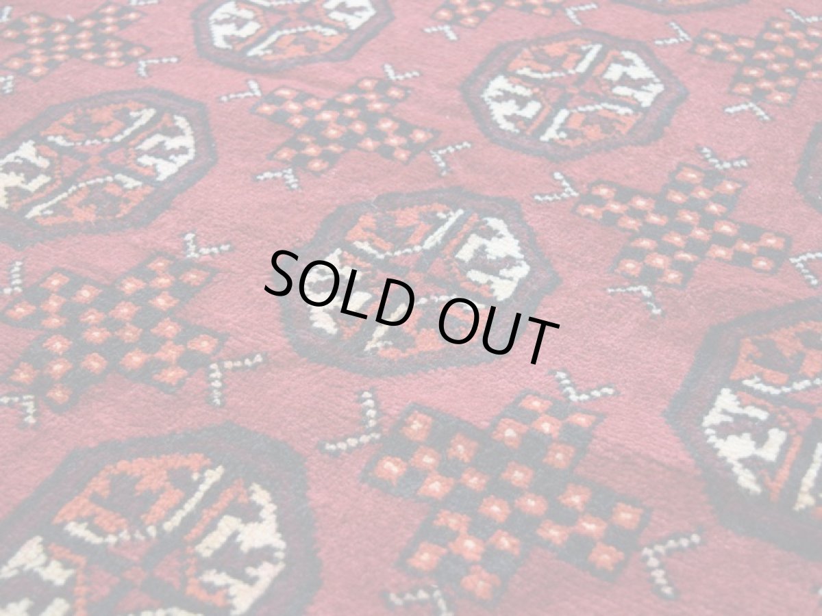 画像12: 良品 ペルシャ 部族絨毯 バルーチ 縦2m 横1.3m 2.7㎡ 〜3帖 リビング ダイニング 2〜3人掛けソファ センターテーブル サイズ 207 x 130 cm No.H12 天然 ウール 手織り トライバル ラグ 敷物 マット カーペット 幾何学模様 ヴィンテージ ビンテージ  b-H12-207130h003p (12)